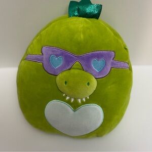 Squishmallows Ari The Green Dinosaur Plush Stuffed Animal Super Soft 8”